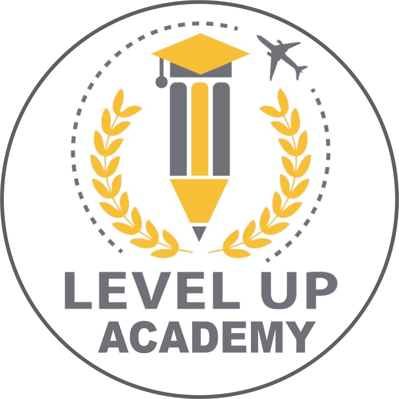 level up academy logo